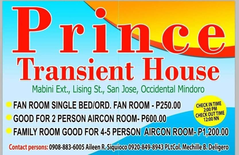 Prince Transient House Сан-Хосе Экстерьер фото